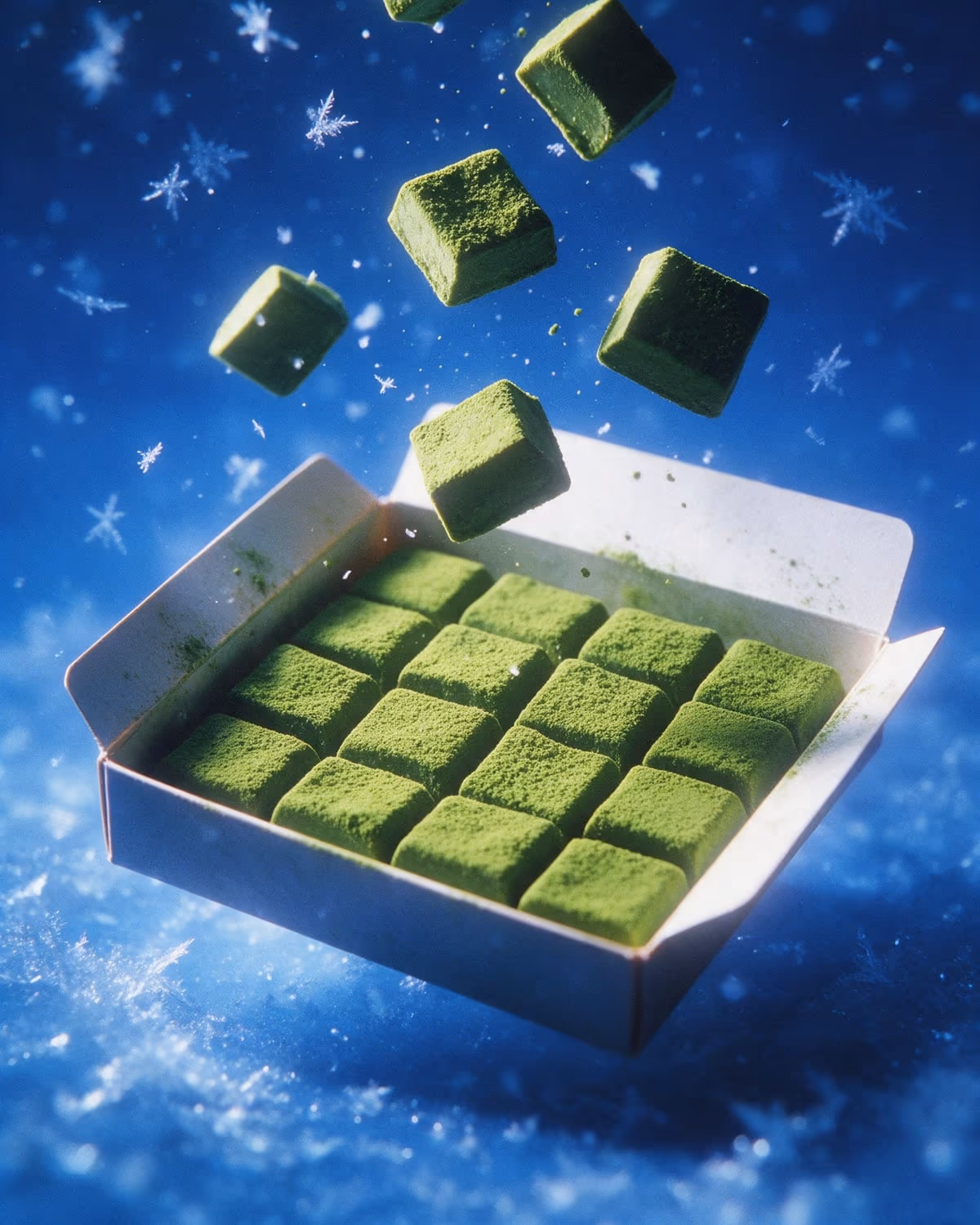 抹茶生巧克力