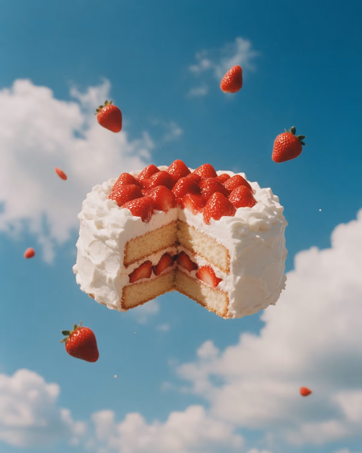 草莓鮮奶油蛋糕